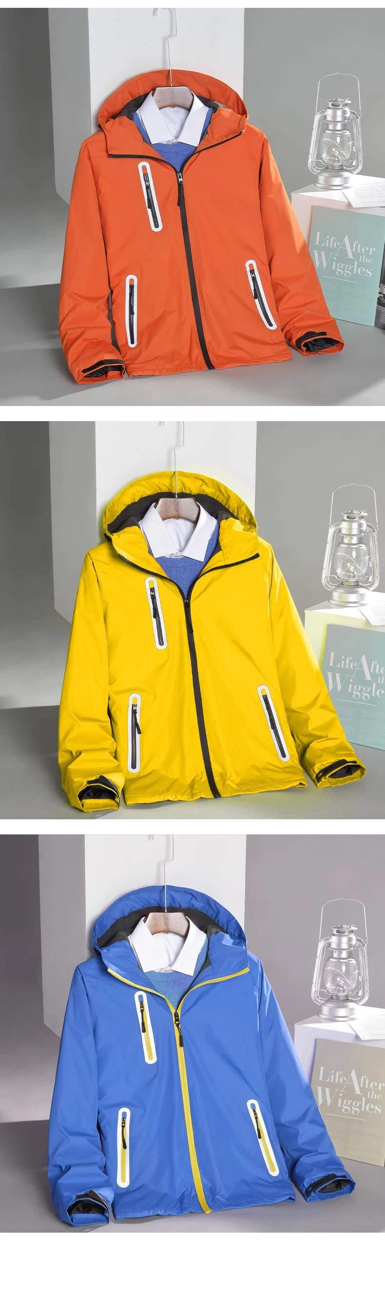 Manufacturers Wholesale Outdoor Storm Jacket Custom Work Clothes Auto Repair Express Cargo Coat Windproof Warm Windbreaker