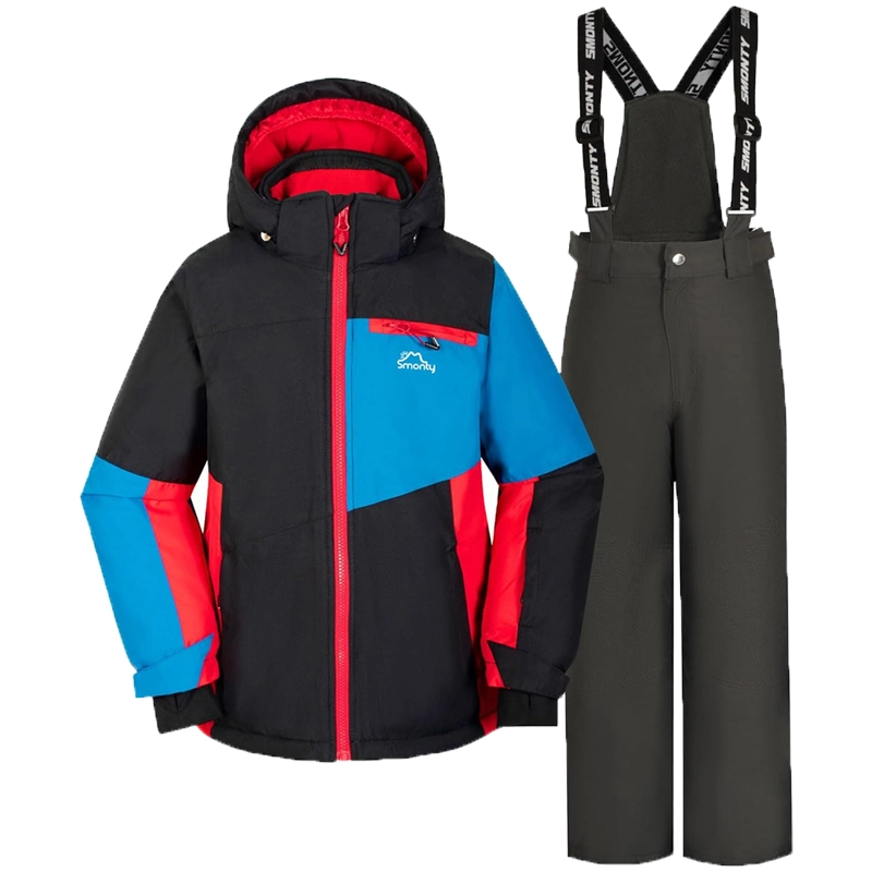 Custom High Quality Waterproof Windbreaker Insulated Snowboard Jacket Jumpsuit Sports Outdoor Mens Ski Suit