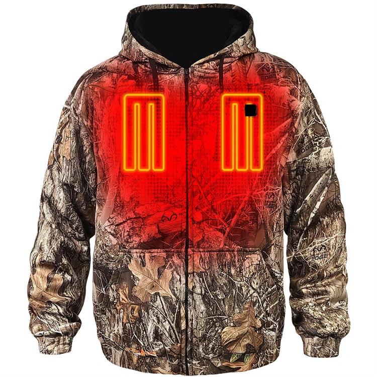 Bowins Custom Logo Wholesale Winter Hunting Camouflage Heated Fleece Warm Waterproof Men Women Jackets