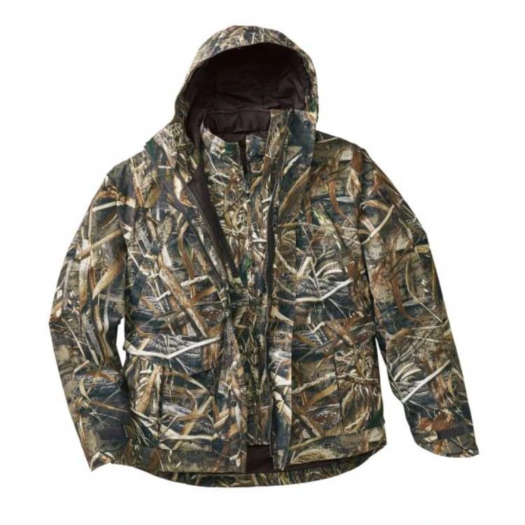 Softshell Hunting Jacket with Fleece Lining and Detachable Hood