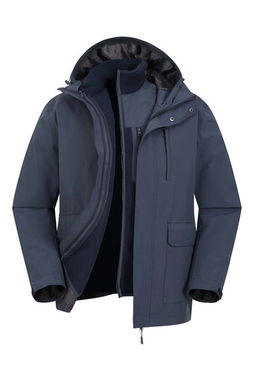 Wetlands Mens 3 in 1 Waterproof Winter Functional Jacket