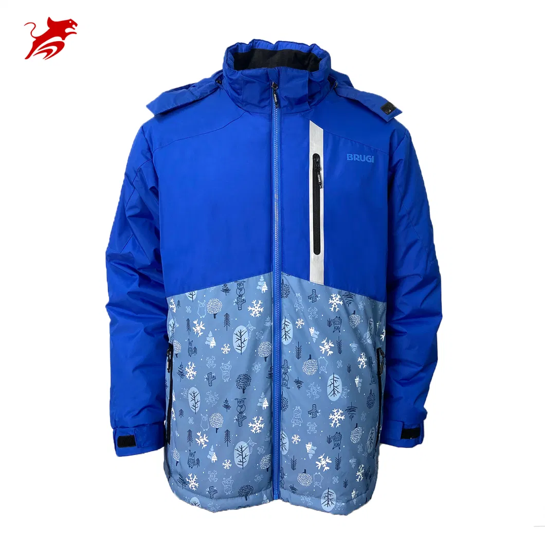 Asiapo China Factory Men&prime;s All Over Prining Snowboard Ski Jacket