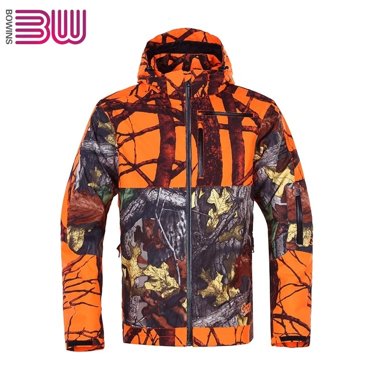 Custom Orange Hunting Jacket Clothes Manufacture China