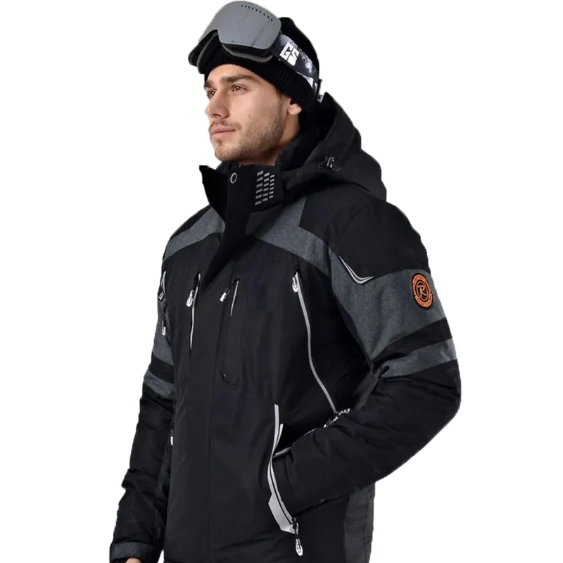 Custom High Quality Waterproof Windbreaker Insulated Snowboard Jacket Jumpsuit Sports Outdoor Mens Ski Suit