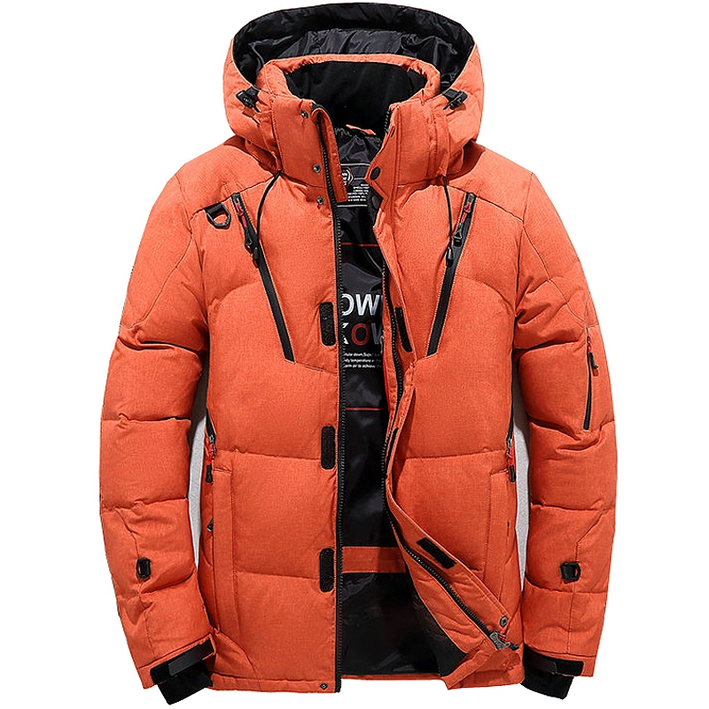 Winter Outdoor Down Jackets for Men Windbreaker Ski Coats