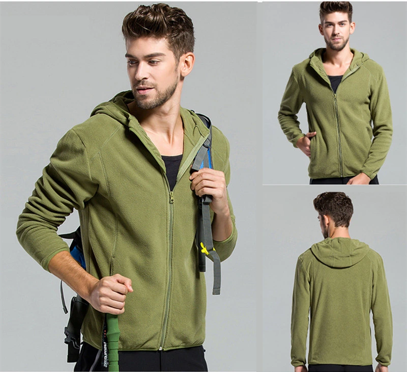 China Manufacturer Custom Fashion Outerwear Fleece Jacket