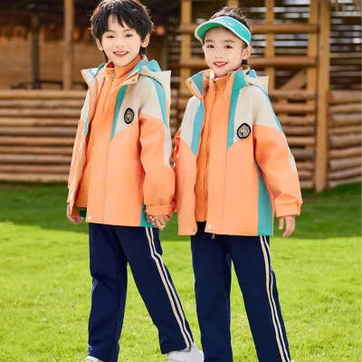 Winter Wholesale High Quality Kids Outdoor Sport giacca antivento Interchange