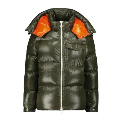 Giacca con imbottitura in cotone caldo con logo personalizzato imbottito impermeabile per uomo Giacche di puffer