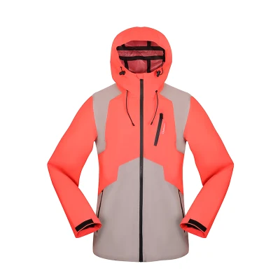 Giacca 3 strato impermeabile Primavera caduta Windbreaker Beach Camping Escursionismo Giacca impermeabile per la consegna di cibo da donna