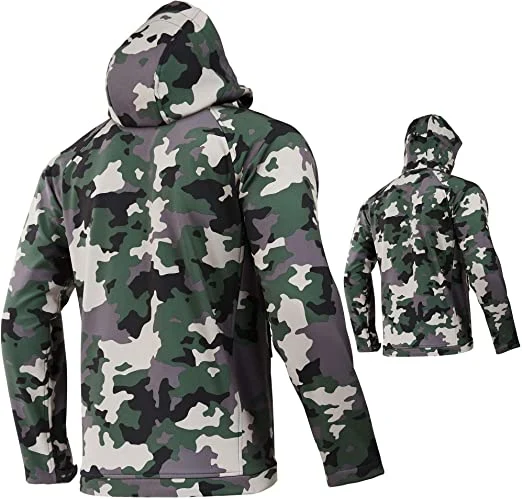 Men New Sublimation Camouflage Design Hunting Waterproof Softshell Jacket