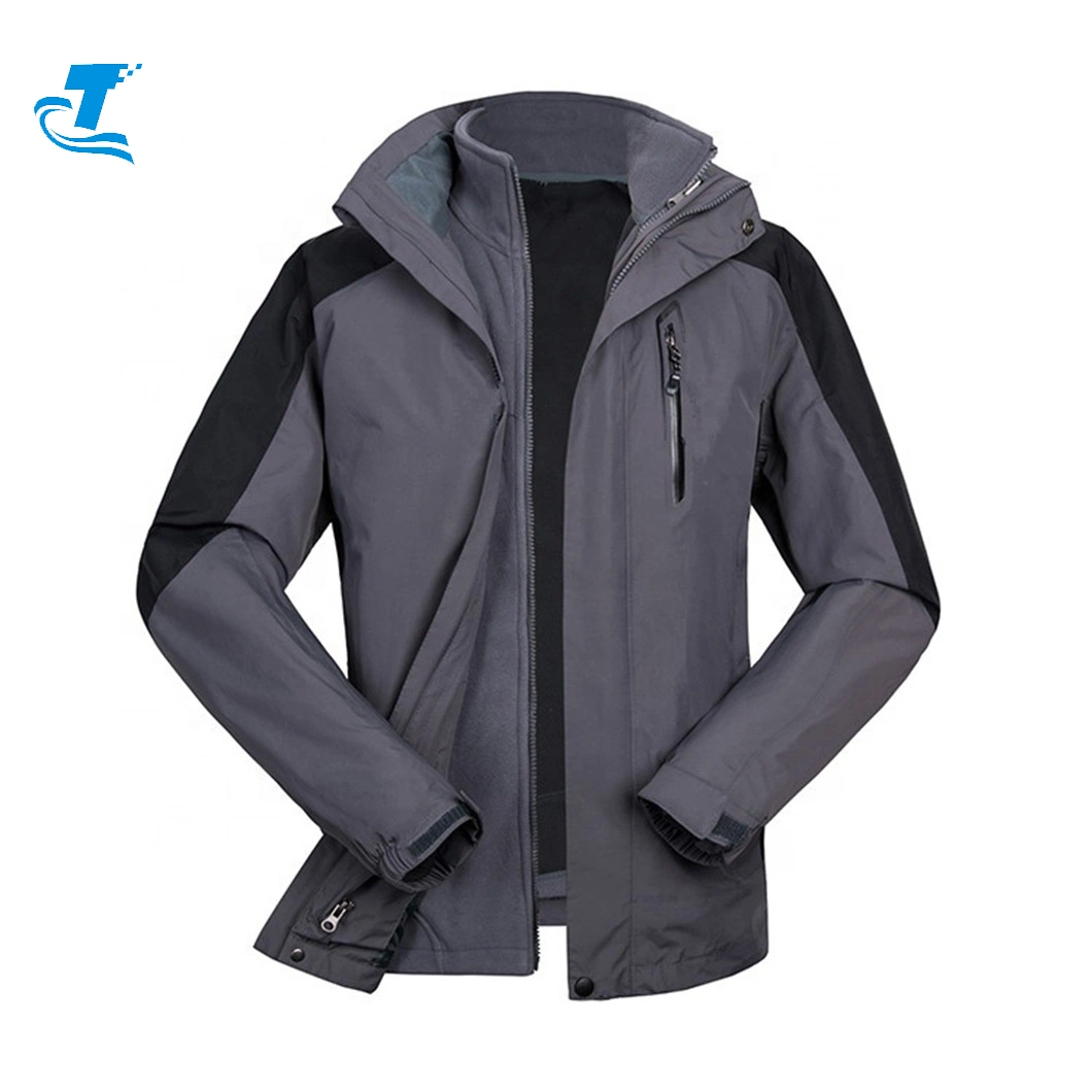 Winter Wear Climbing Men 3 in 1 Hiking Mountain Jacket Men Windbreaker Jacket