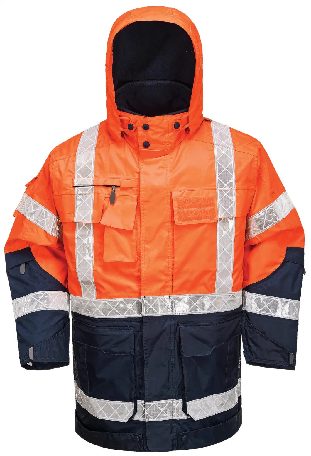 Factory Directly Customizable Industrial Hi Vis Reflective Safety Waterproof Workwear