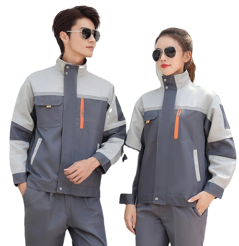 Custom Designwork Clothes Factory Work Coveralls Industrial Safety Worker Uniform Wear