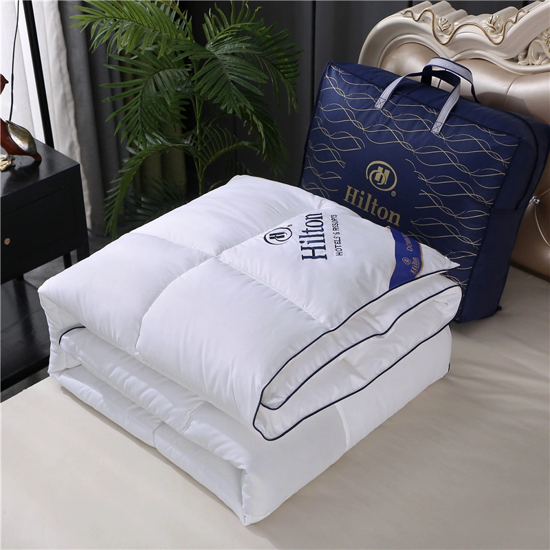 White Goose / Duck Feather Down Filled Luxury Hotel Bedding Duvet Comforter