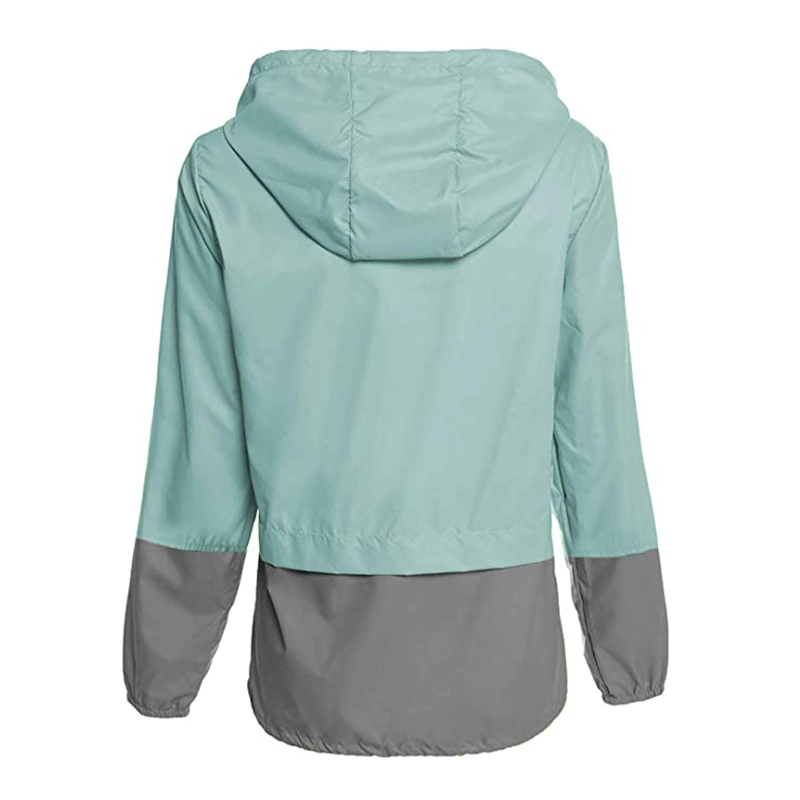 Women&prime; S Lightweight Hooded Raincoat Waterproof Packable Active Outdoor Rain Jacket Supplier