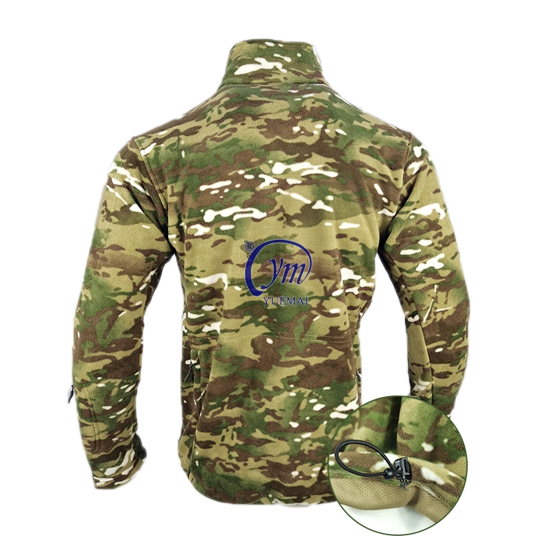 Lightweight Men Comfortable Military Camouflage Outdoor Sport Army Fleece Jacket