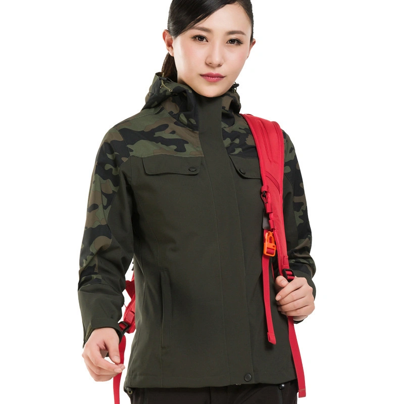 Wholesale Custom Factory High Quality Outdoor Sportswear Breathable Waterproof Windproof Jackets for Women 2023