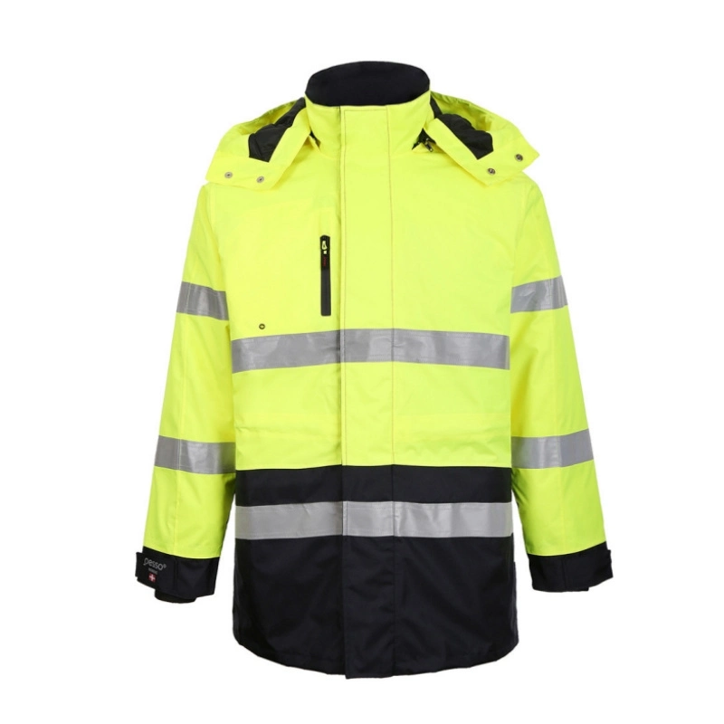 Custom Construction Hi Vis Cotton Fire Resistant Durable Uniform Jumpsuit Factory Weld Racing Traffic Mechanie Workwear Safety Wear