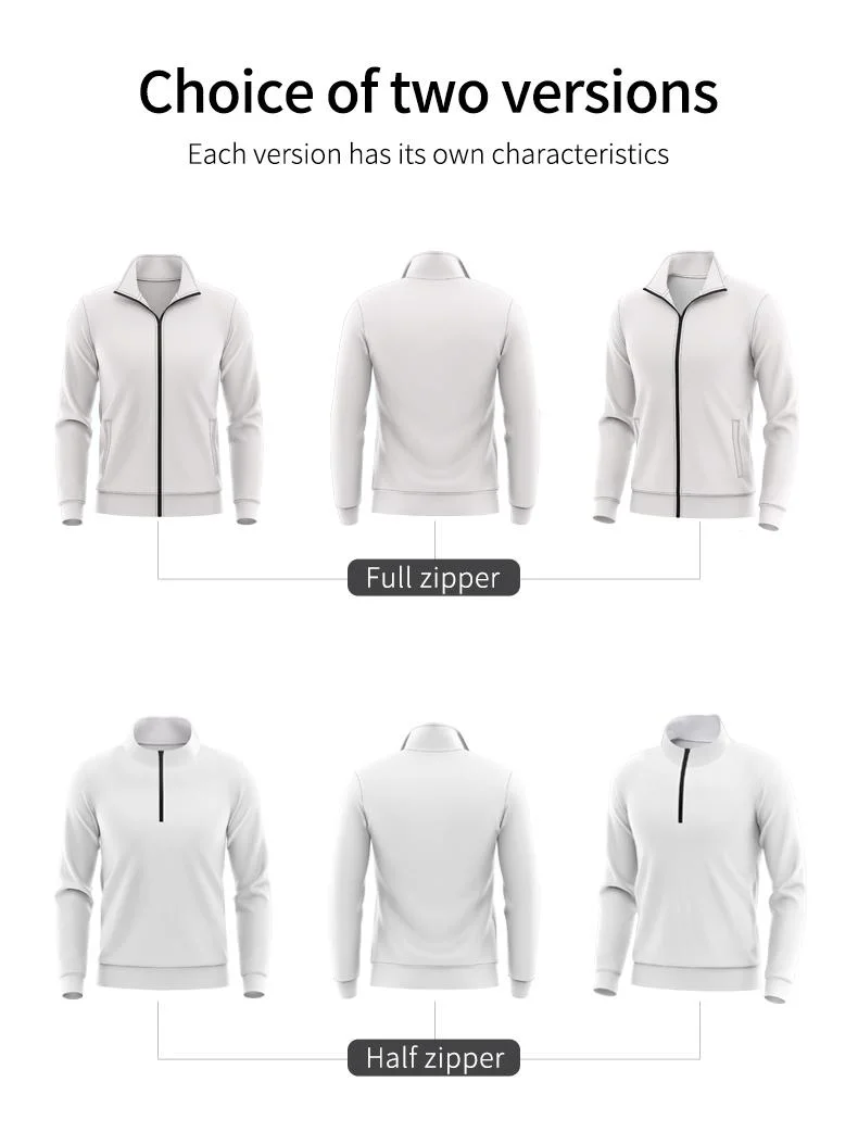 Personalized Sports Tracksuit Sublimation Printing Sportswear Men Gym Tracksuit High Quality Cheerleading Warm up