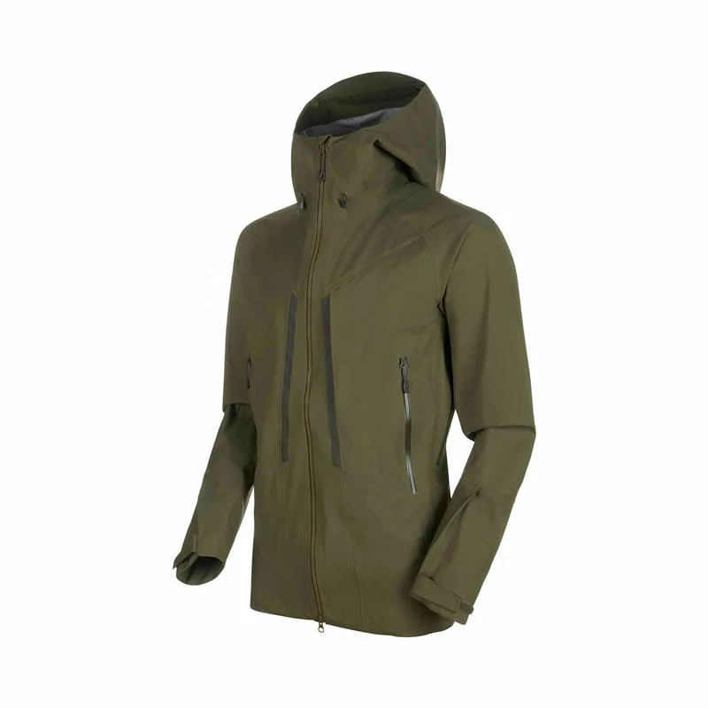 Hengjue Outdoor Waterproof Breathable Clothing for Men Rain Jackets