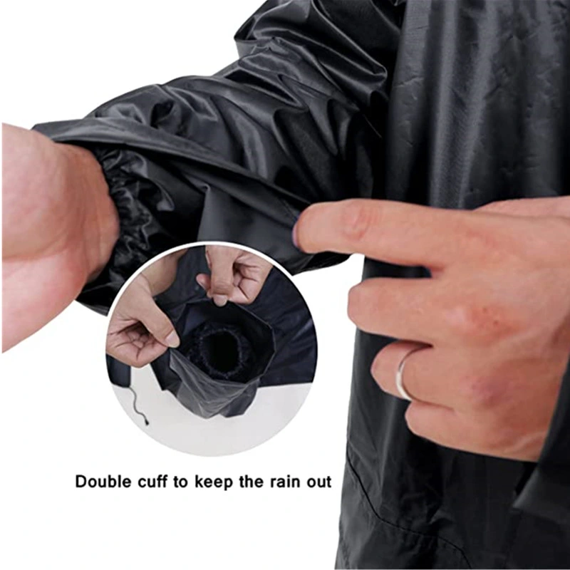 Mens Workwear Uniform Motorcycle Raincoat Waterproof Rain Coat Manufacturers