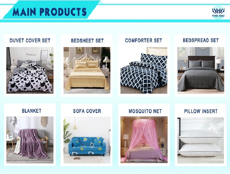 Premium Quality 2022 Wholesale Custom Pompoms Tassels Design Soft Brushed Microfiber Duvet Cover