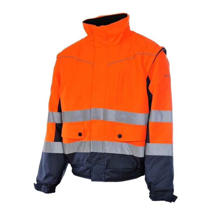 China Manufacturer Custom Waterproof Safety Reflective Winter Hi Vis Cycling Jacket