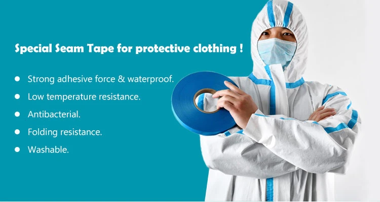 High-Quality Non-Breakable Waterproof Red Self-Adhesive Protective Clothing