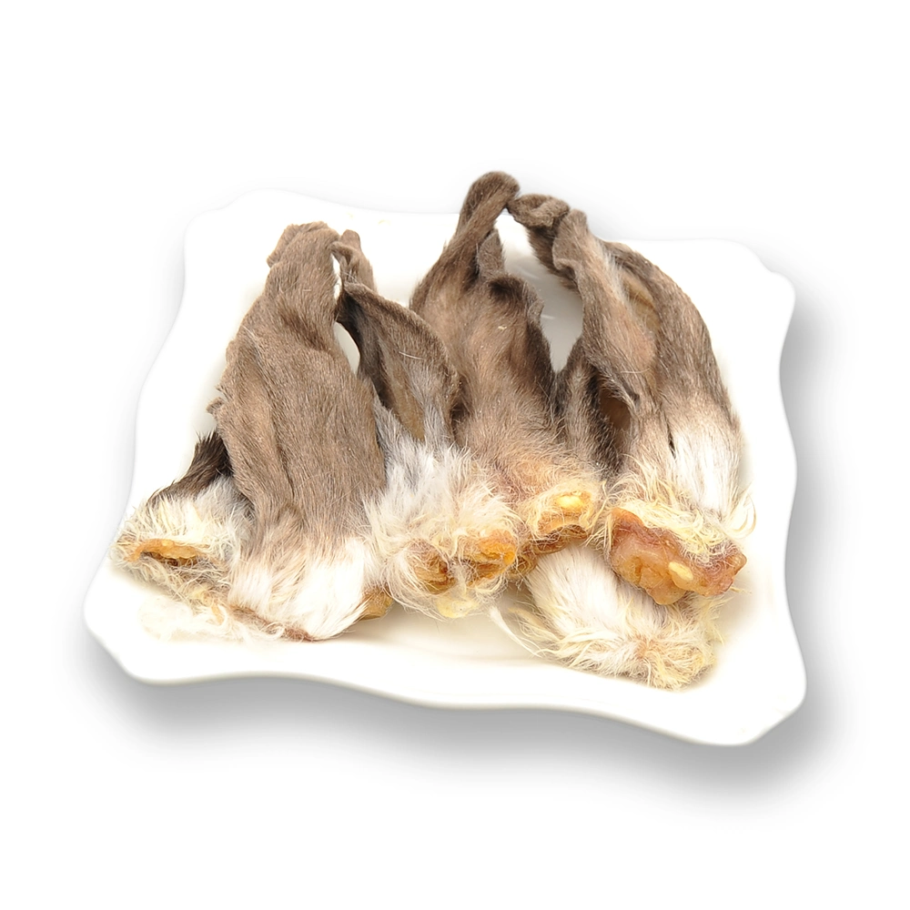 Wholesale Dog Snacks Dried Rabbit Ears 100% Natural Treats for Dog