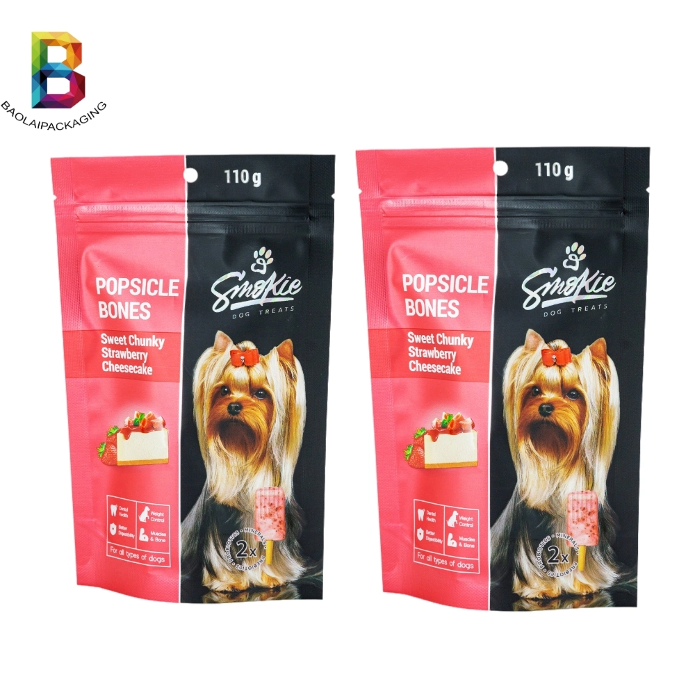 Dog Food Printed Packaging Plastic Stand up Pouch Pet Food Packaging Bag