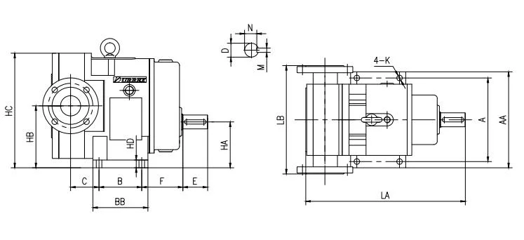 Whipping Cake Transfer Rotor Pump