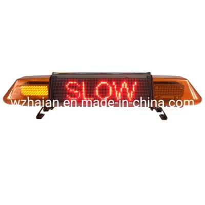 1200mm 48 Inch Accident Warning Lightbar with LED Display