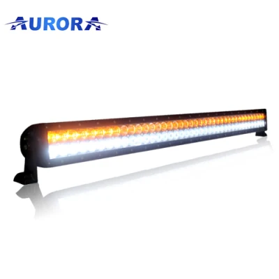 Dual Color LED Light Bar Amber White