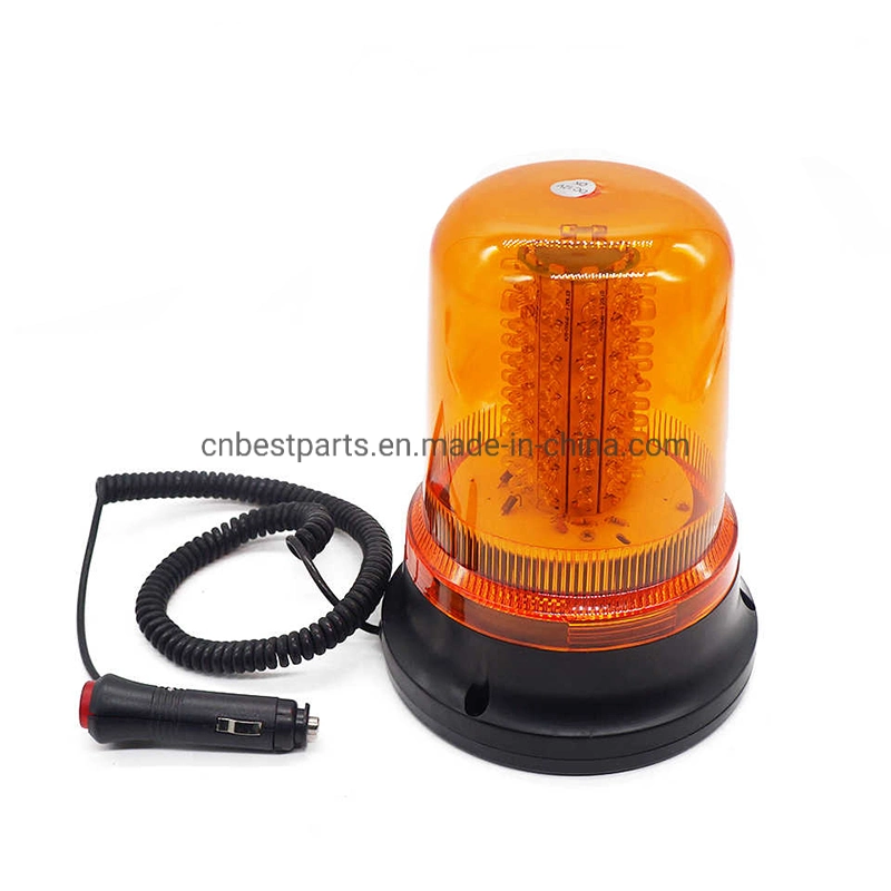 Wholesale 120 LED Rotating Flash Caution Road Traffic Warning Light 12V/24V Car Truck Magnetic LED Strobe Rotating Flashing Beacon