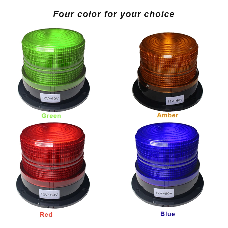 Portable Traffic Light Infrared Induction Warning Lamp Beacon Warning Light Flash LED Warning Light