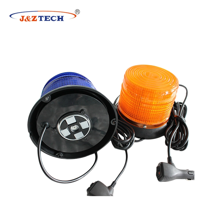 Portable Amber 48W with Magnetic Plastic Base LED Emergency Beacon Light