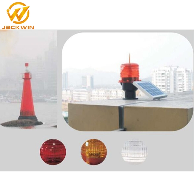 Road Safety Warning Light Solar Traffic Cone Lights Airport Runway Taxiway Helipad Beacon Warning Strobe Light