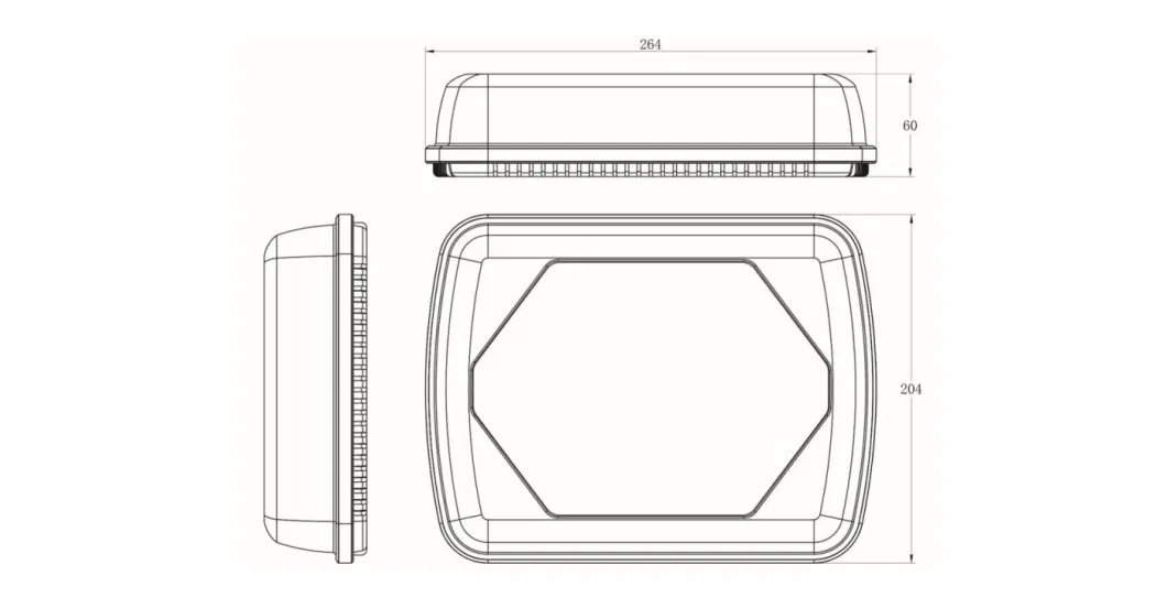 SAE Super Thin LED Strobe Mini Lightbar