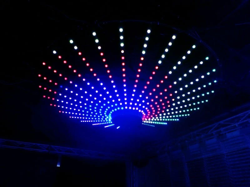 Adressable Full Color DMX RGB LED Light Bar for Building Outline