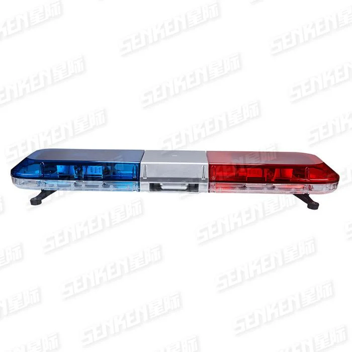 Senken Police Emergency Warning LED Lightbar with Built-in Siren and Speaker