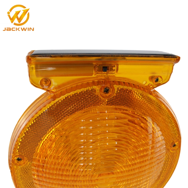 Solar LED Traffic Cone Light High Brightness Warning Solar Barricade Light for Post