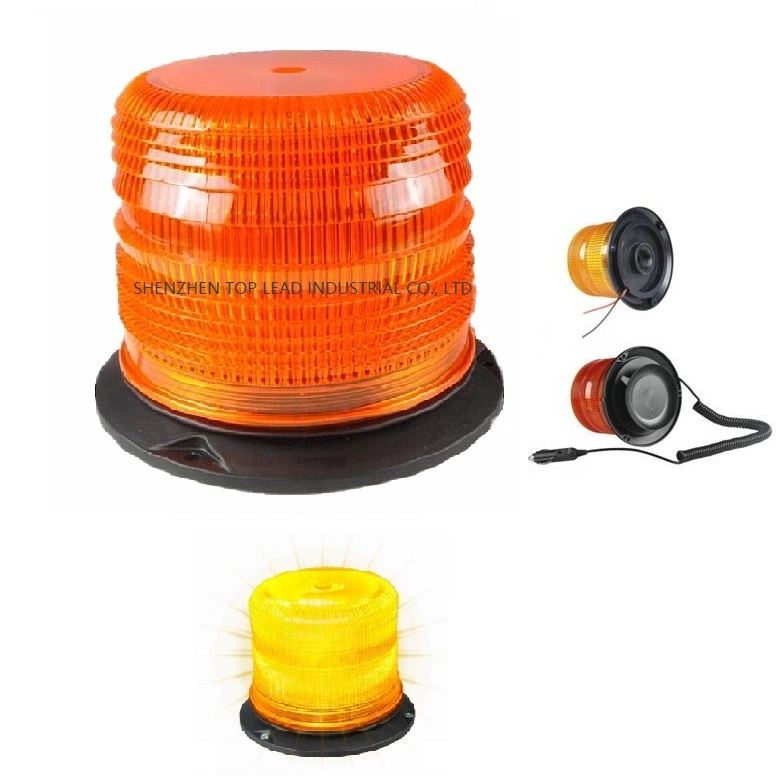 New Heavy Duty Vehicles Rotary Lamp Mining LED Beacon Light 4&quot; Dome Xenon Spire Blinker Strobe Light with Durable Aluminum Base