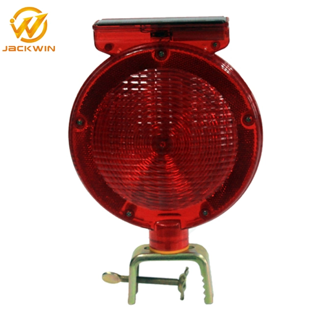 Solar LED Traffic Cone Light High Brightness Warning Solar Barricade Light for Post