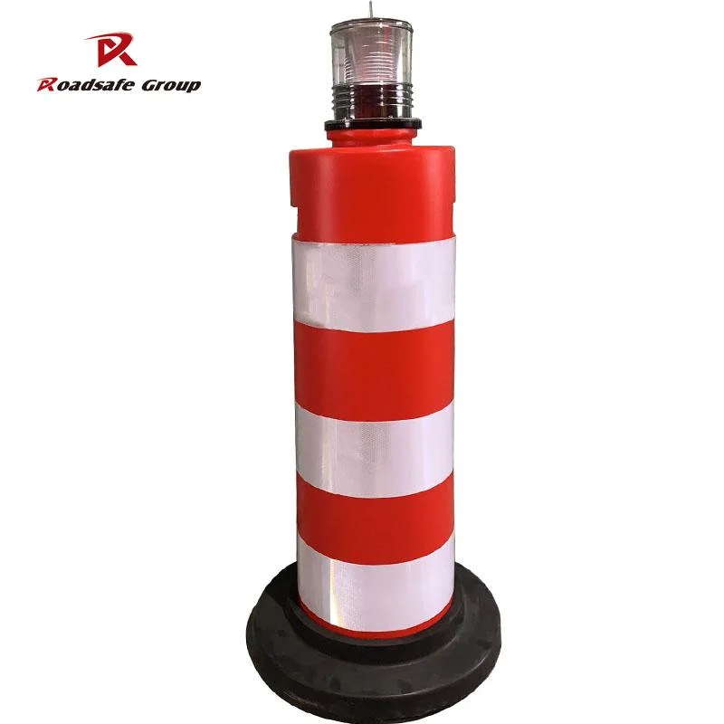 Sea Navigation Flashing LED Lamp Solar Marine Rotating Search Beacon Warning Light