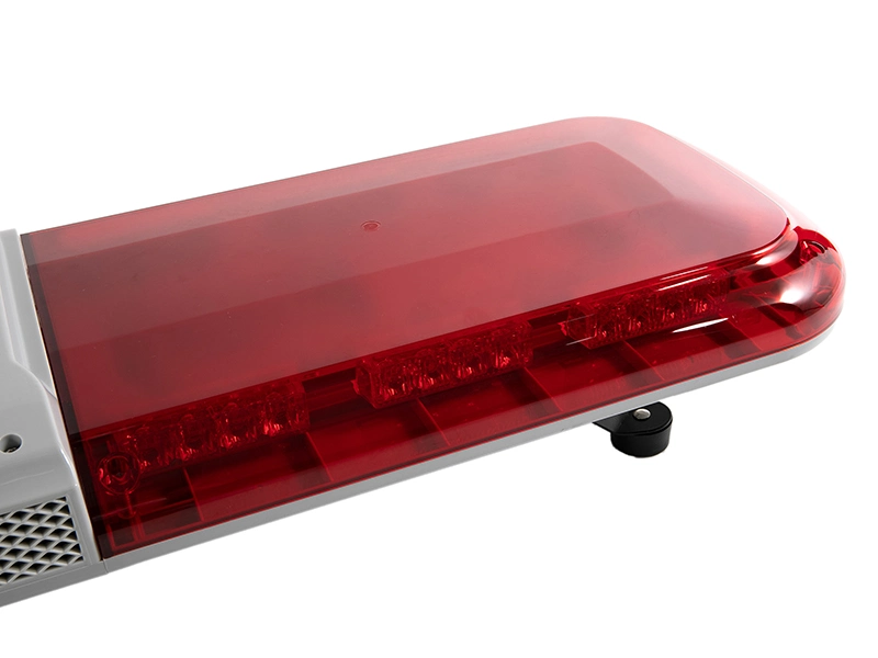 2023 New Thin Full Size LED Strobe Emergency Vehicle Warning Lightbar with Speaker