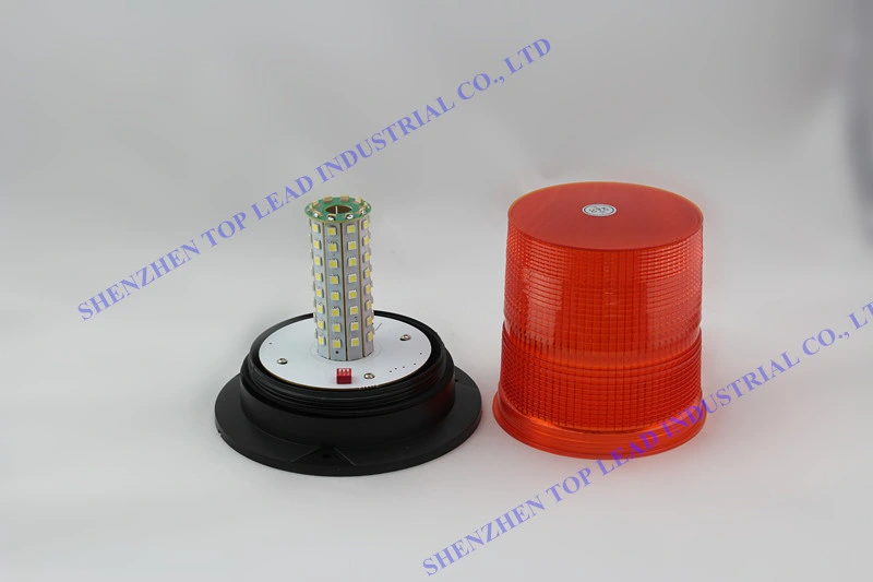 Amber Blue Red 12V-48V LED Revolving Warning Beacon