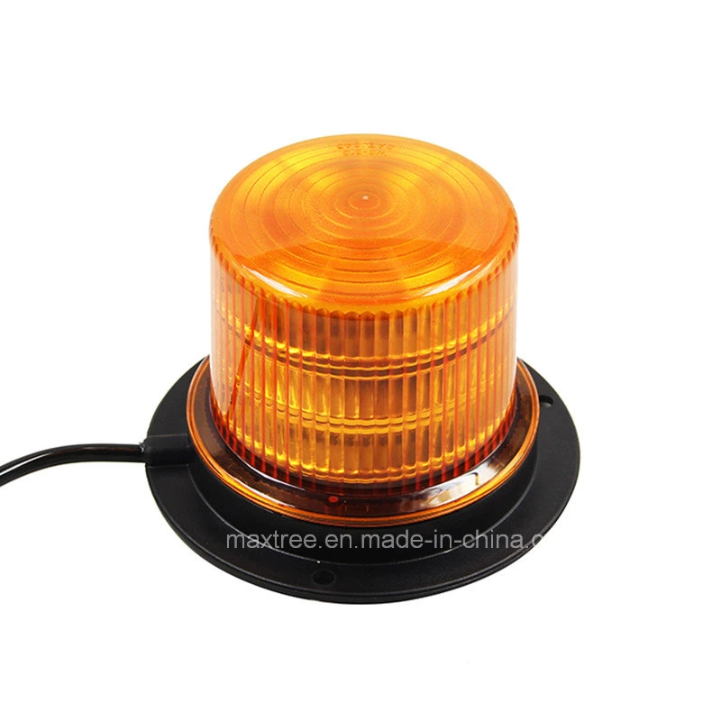 Amber Yellow Flashing 12V LED Warning Strobe Flash Emergency Light