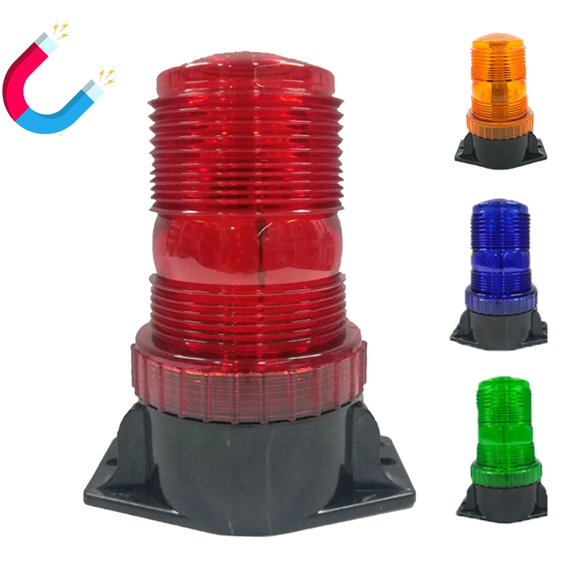 Forklift LED Strobe Beacon Amber Light High Body 10-110V EMC Roof Top Hazard Traffic Indication Flash Emergency Warning Light Safety Lamp