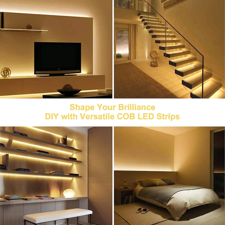 China Factory LED Strip Lighting DIY Flexible LED Strip Light Lamp for Home Decoration