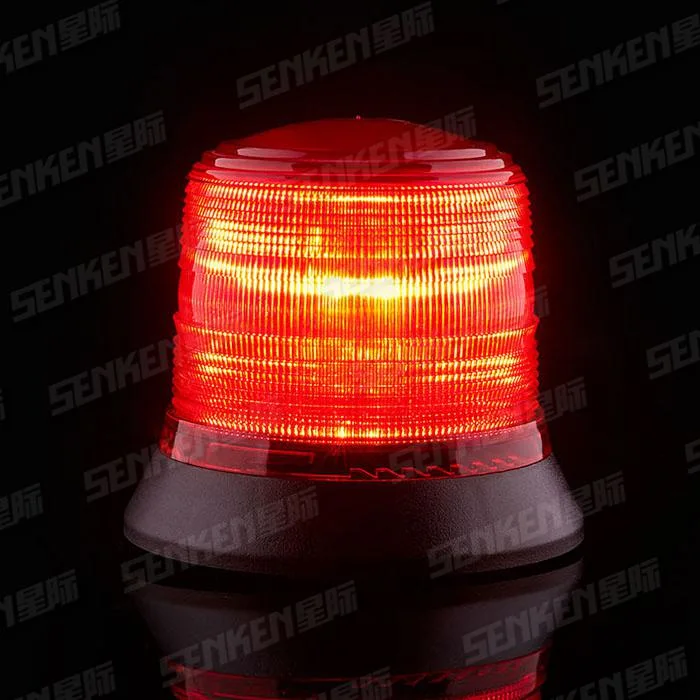 Senken Amber Blue Red IP65 LED Revolving Warning Beacon with Magetic Mounting